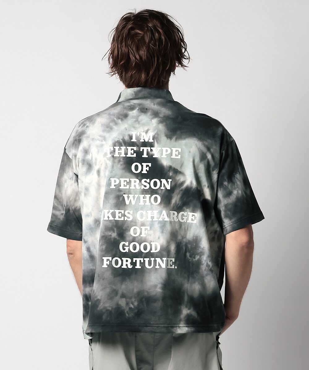 タイダイ モックネックTシャツ