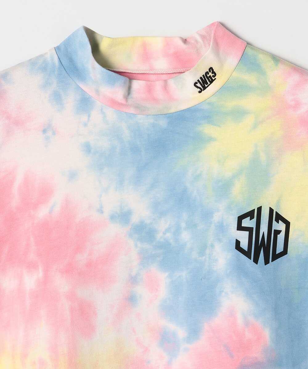 タイダイ モックネックTシャツ