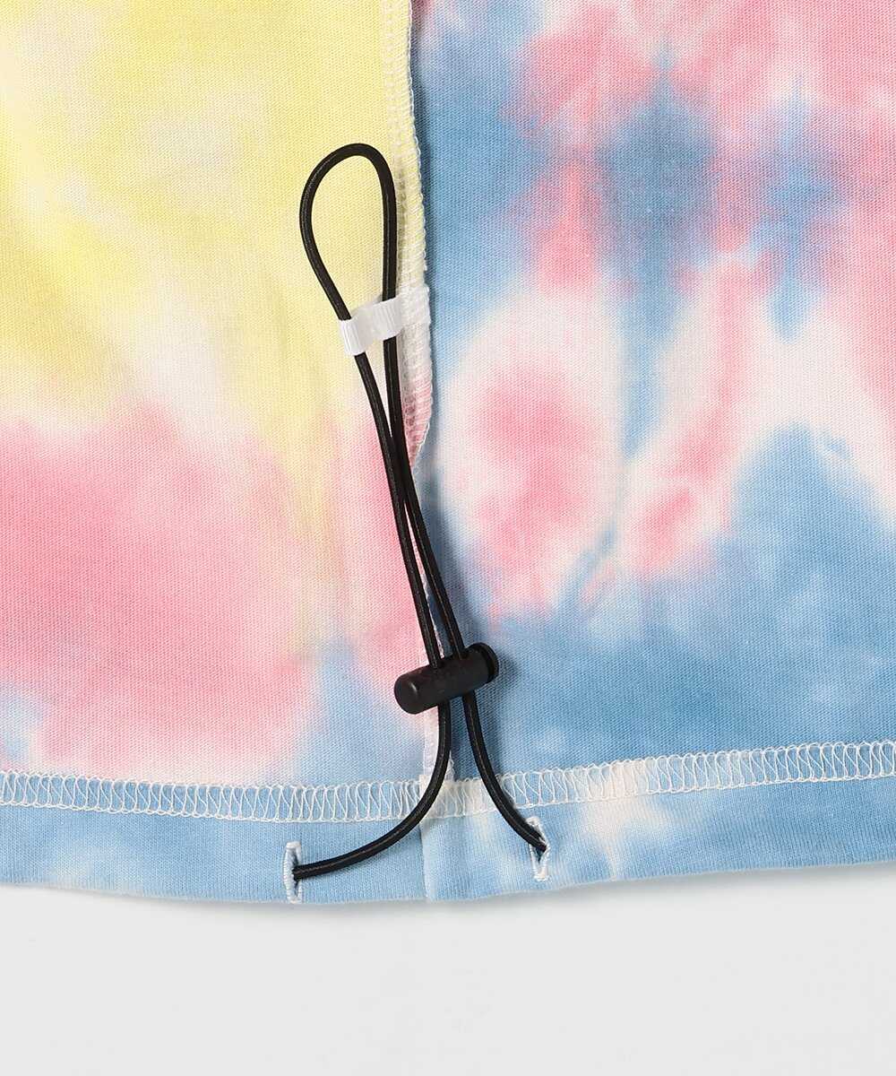 タイダイ モックネックTシャツ