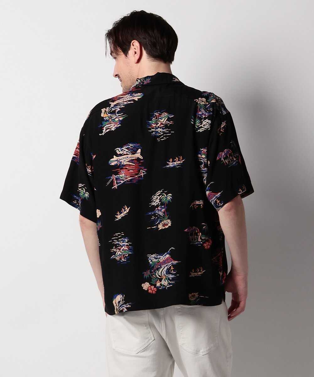 ×PJ / ×パイナップルジュース レーヨンシャツ アロハランド