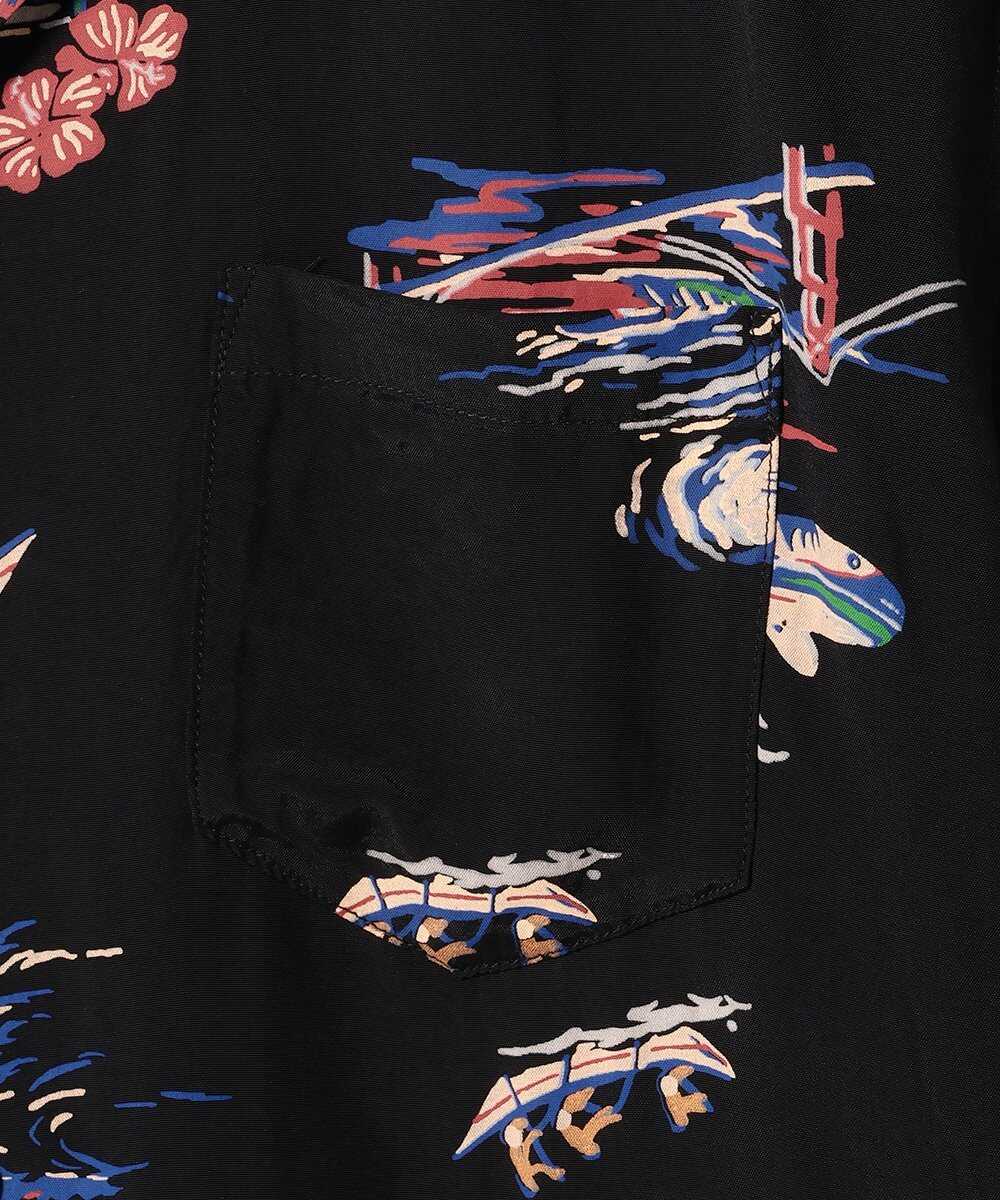 ×PJ / ×パイナップルジュース レーヨンシャツ アロハランド