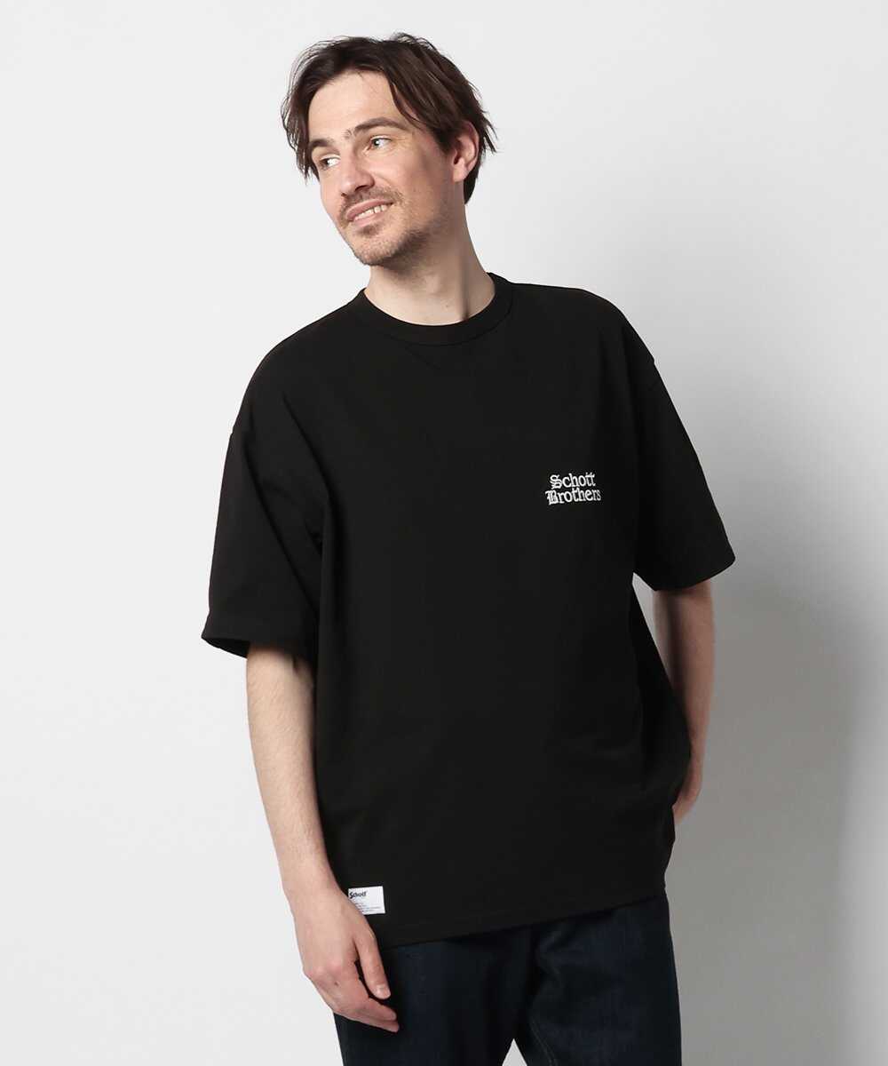 刺繍ロゴTシャツ