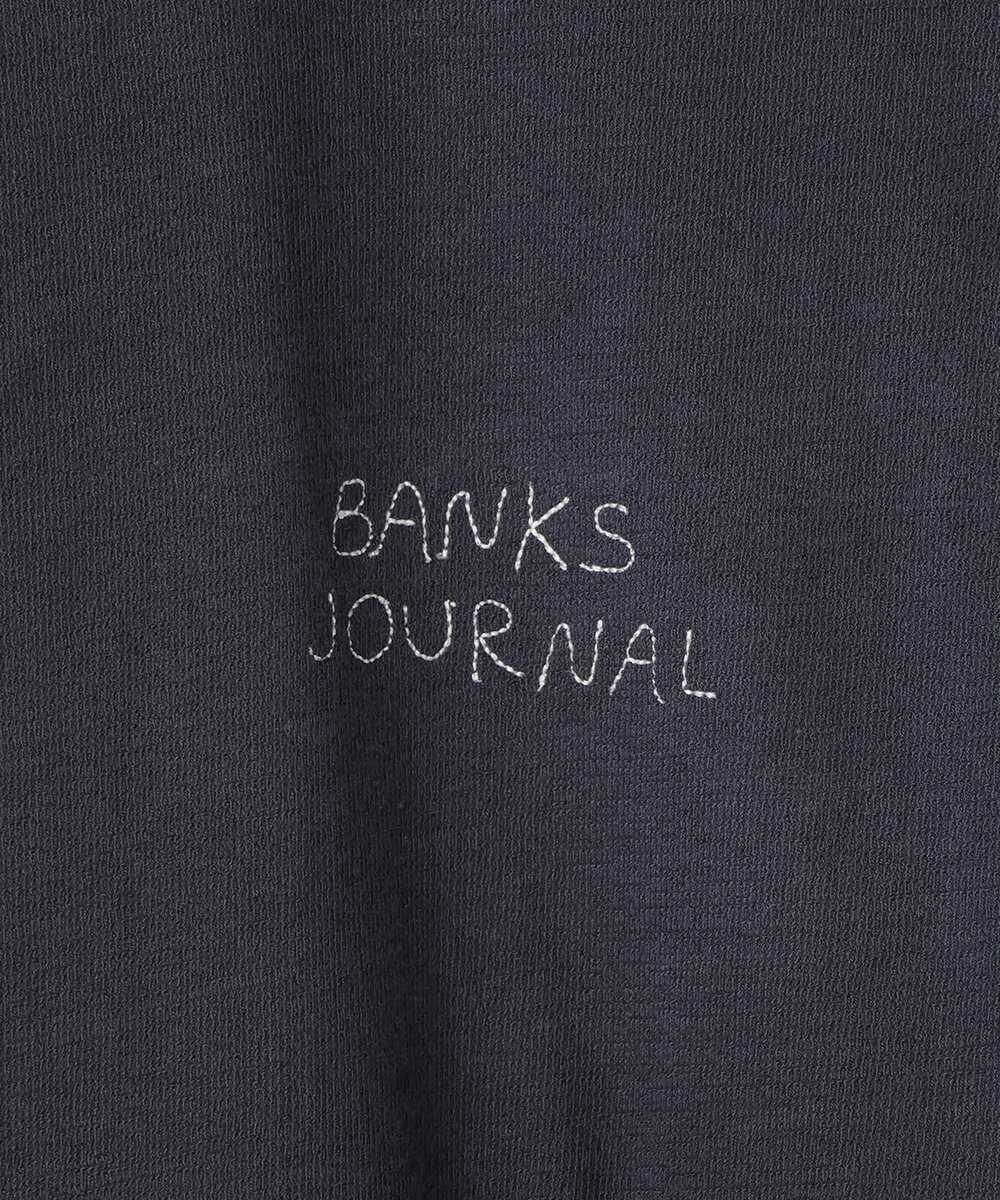 ロゴ刺繍 オーガニックコットンスウェット