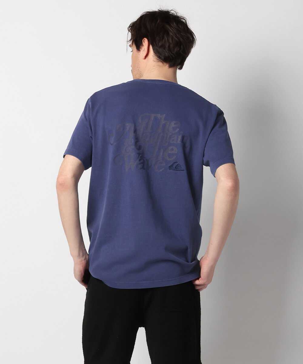 USコットン天竺素材 ロゴ刺繍Tシャツ
