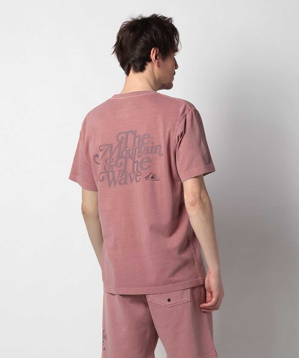 USコットン天竺素材 ロゴ刺繍Tシャツ