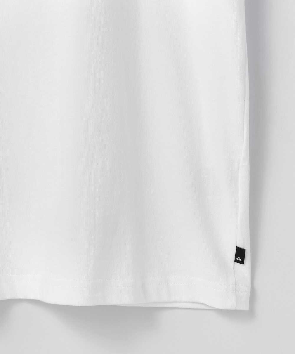USコットン天竺素材 ロゴ刺繍Tシャツ