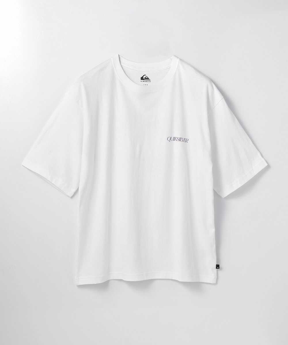 USコットン天竺素材 バックプリントTシャツ