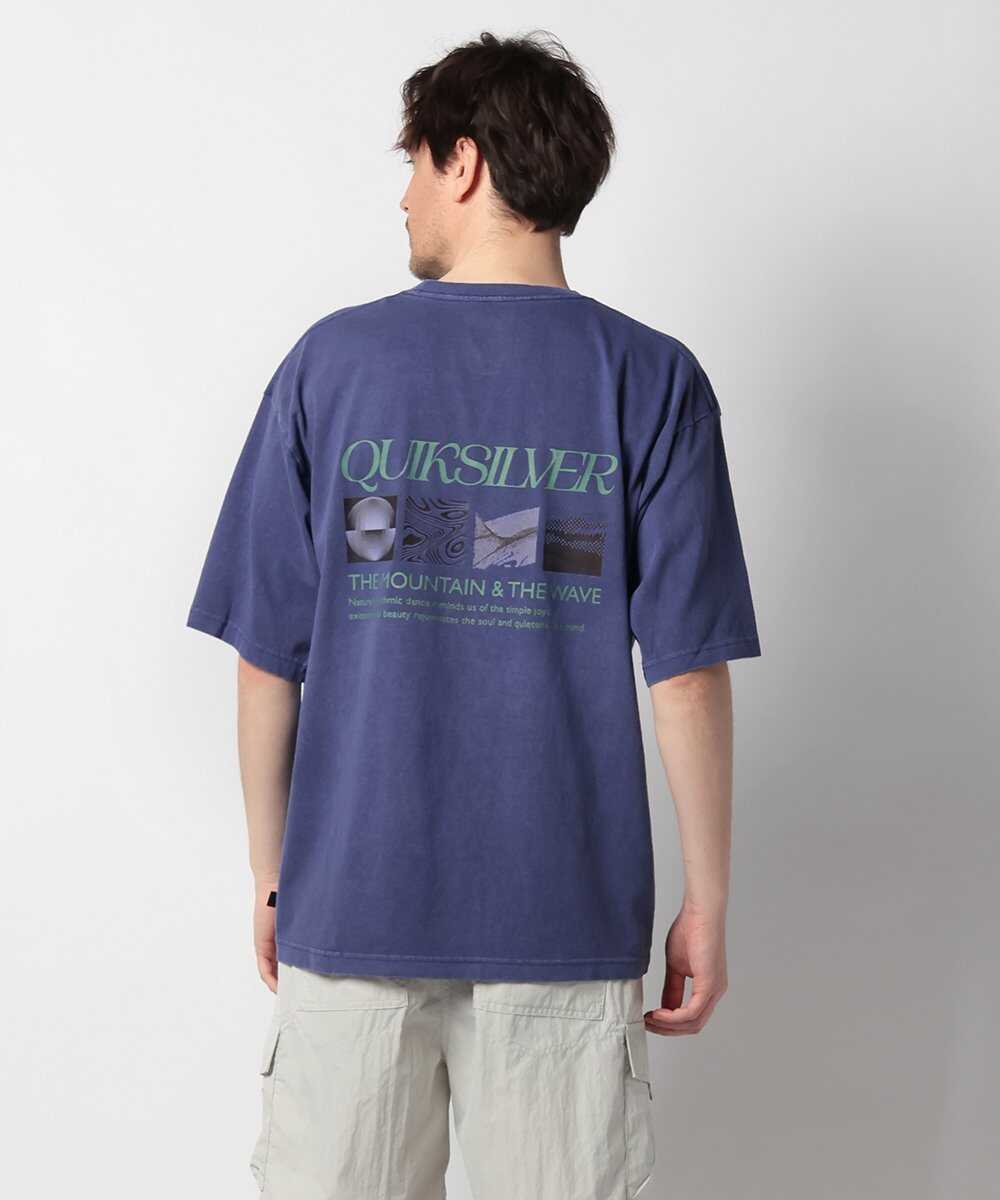 USコットン天竺素材 バックプリントTシャツ