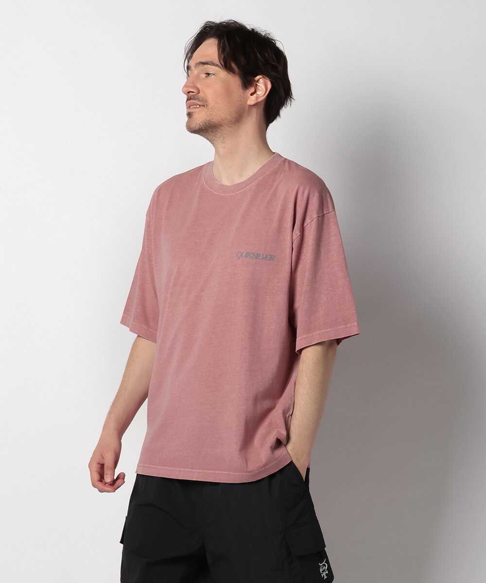 USコットン天竺素材 バックプリントTシャツ