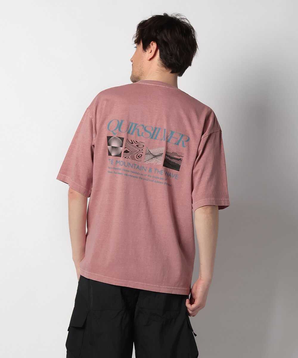 USコットン天竺素材 バックプリントTシャツ