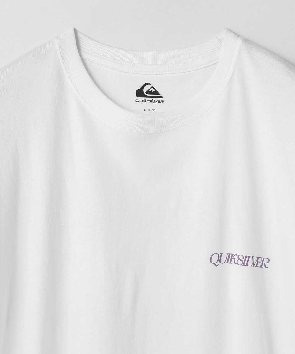 USコットン天竺素材 バックプリントTシャツ