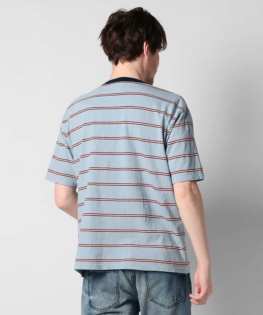 クレセール ボーダーポケットTシャツ