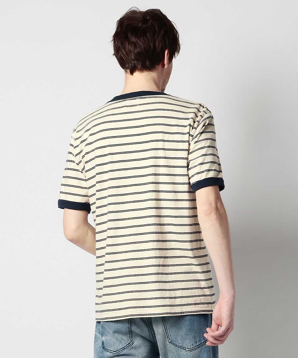 ヴィンテージ ボーダーリンガー ポケットTシャツ