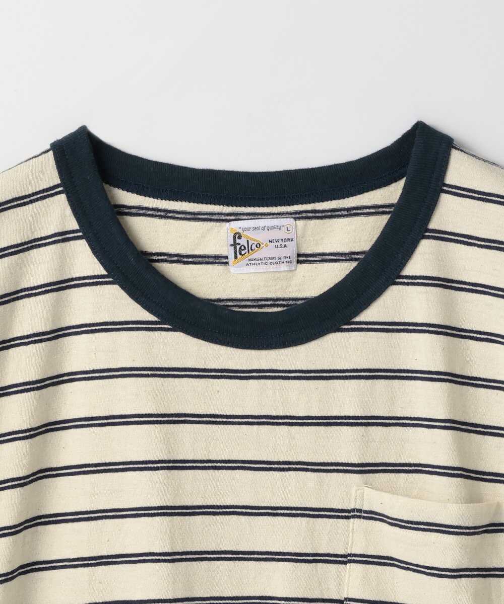 ヴィンテージ ボーダーリンガー ポケットTシャツ
