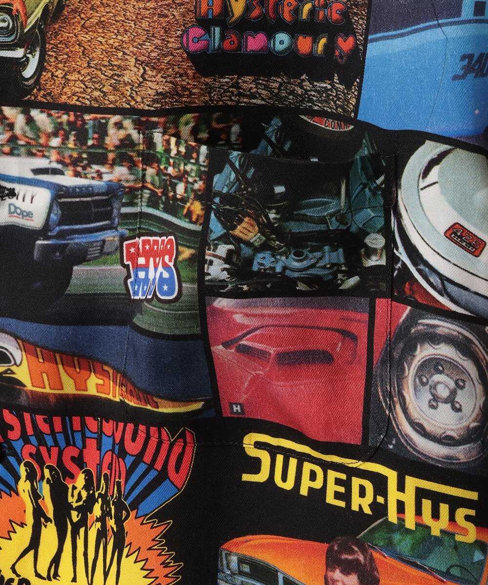 SUPER-HYS柄 アロハシャツ