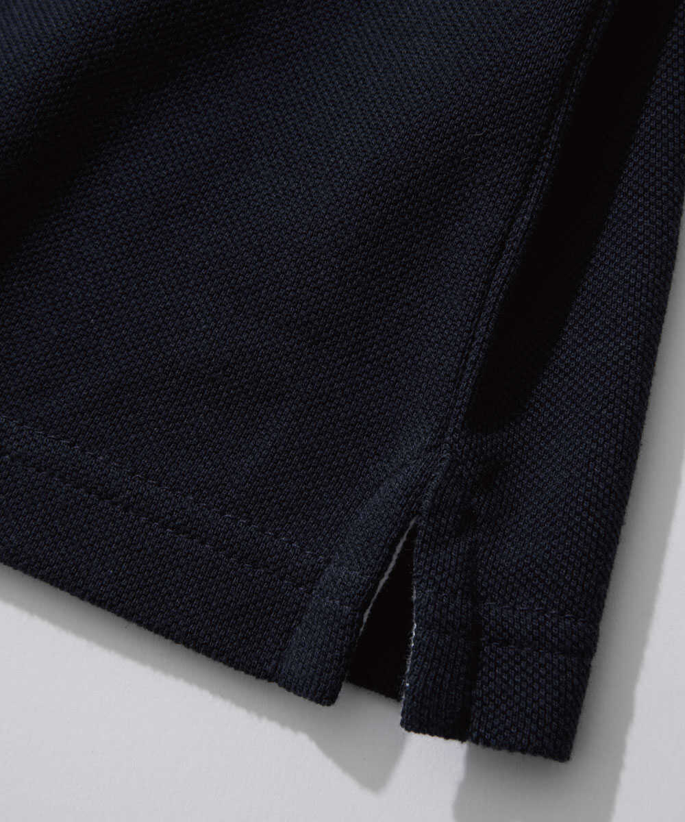 別注限定 PALATINE/パラティン ロゴ刺繍スキッパーポロシャツ