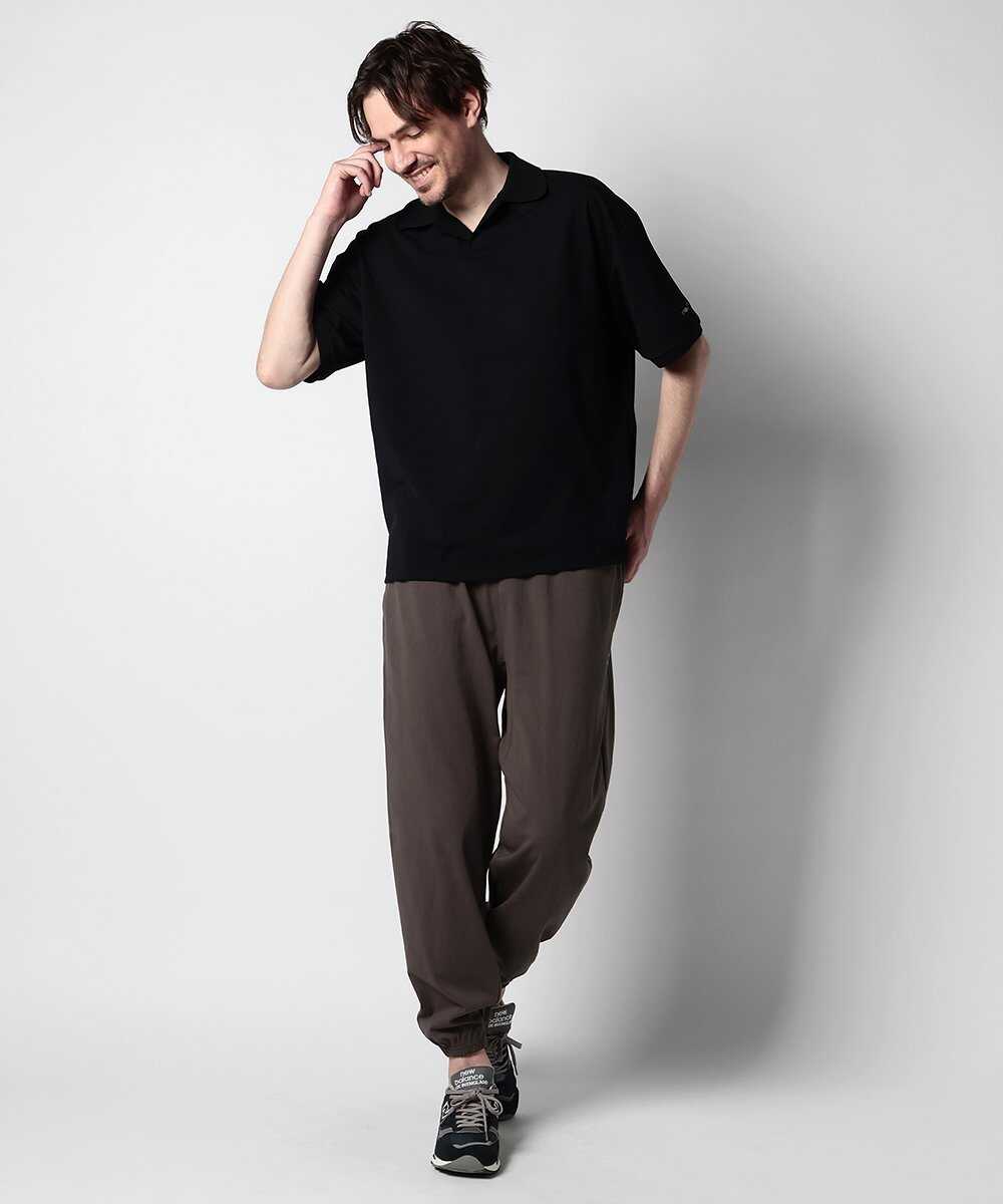 AIR FLEX 鹿の子 スキッパーポロシャツ