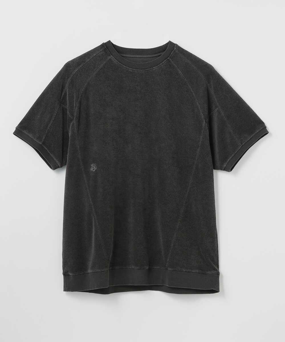 ピグメントダイ パイルセットアップTシャツ
