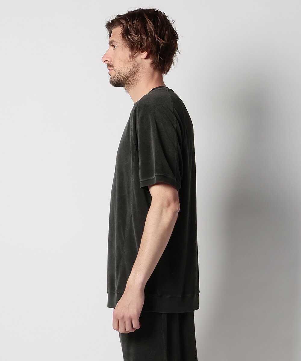 ピグメントダイ パイルセットアップTシャツ