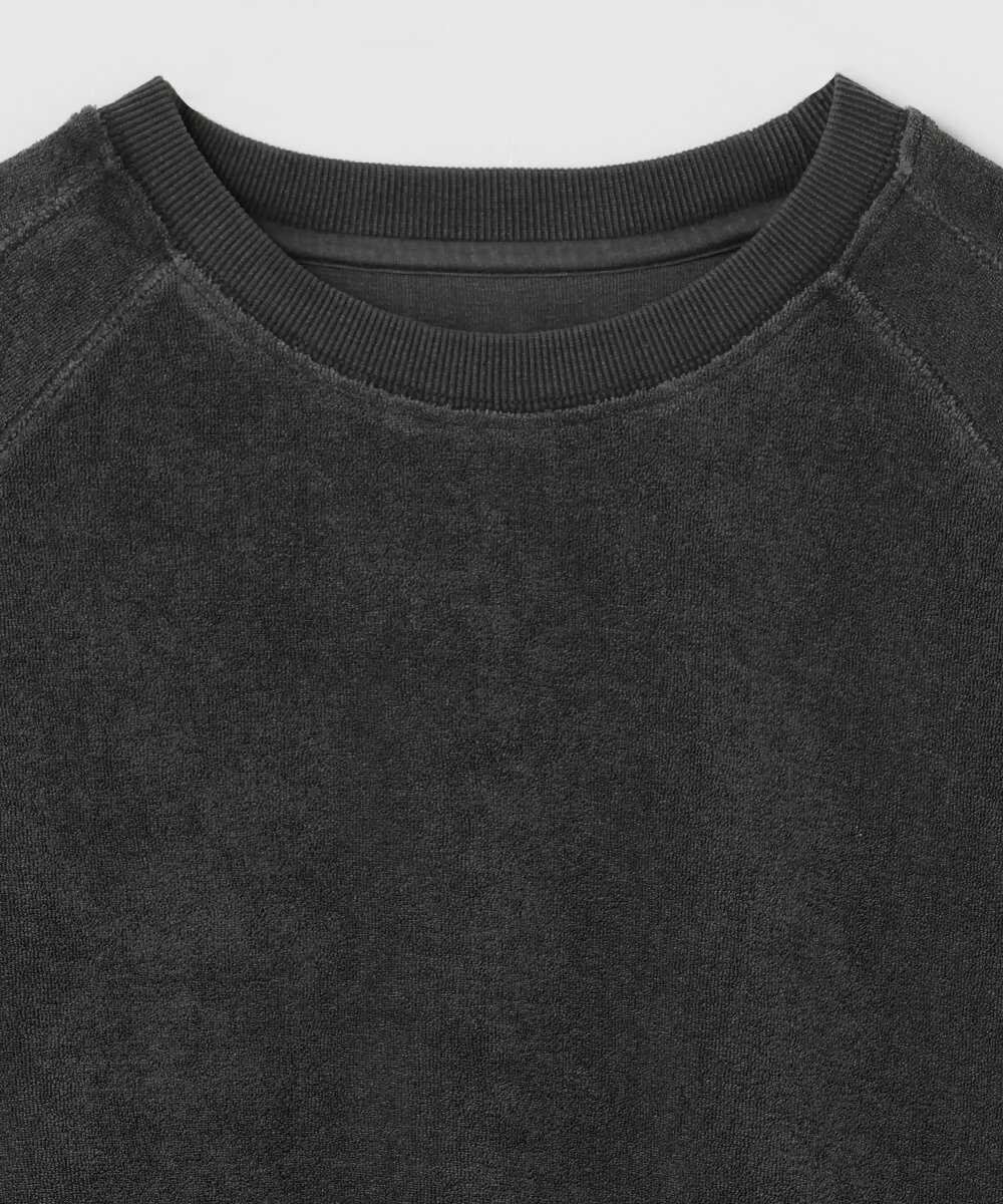 ピグメントダイ パイルセットアップTシャツ