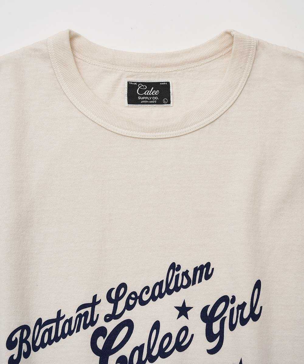 バインダーネック キャリーガール ヴィンテージ風Tシャツ