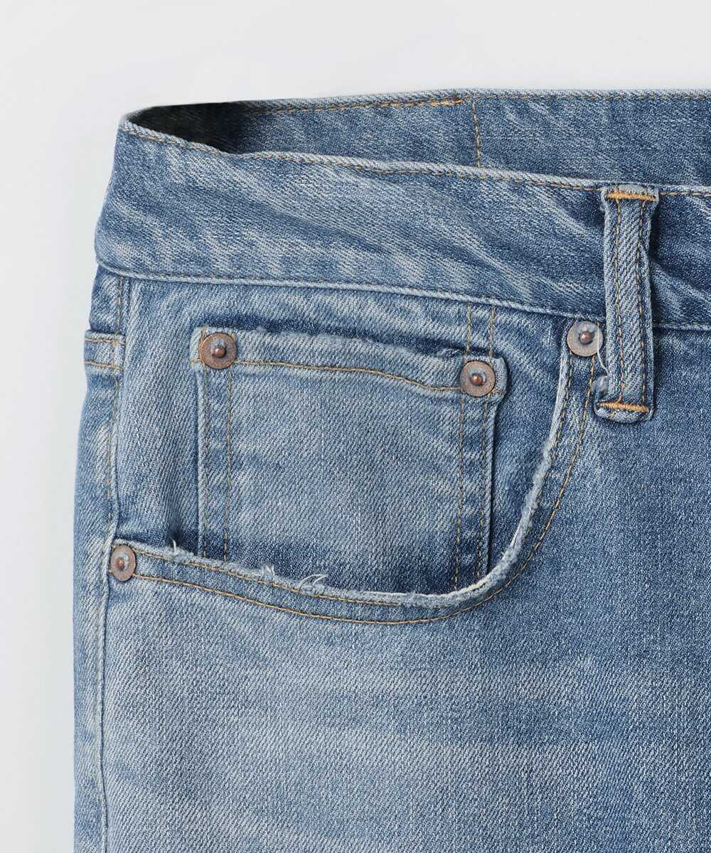 別注限定 アルティメイトストレッチ スリムダメージデニムパンツ
