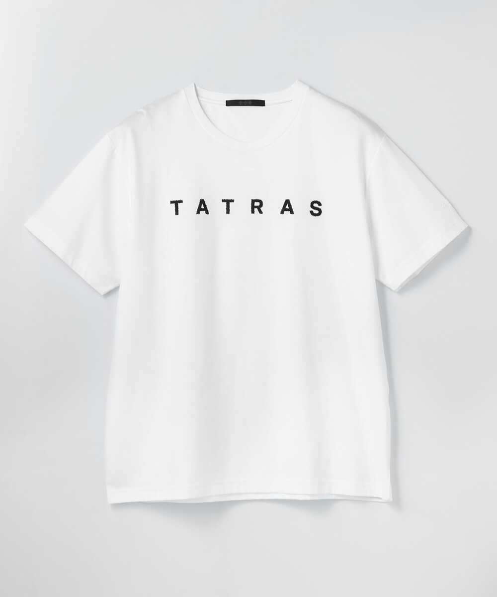 PARTINICO/パルティニーコ ロゴ刺繍Tシャツ