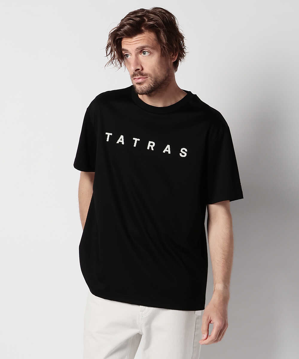 PARTINICO/パルティニーコ ロゴ刺繍Tシャツ