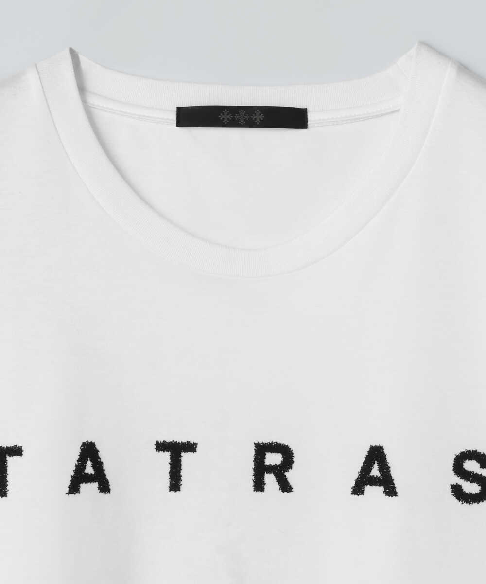 PARTINICO/パルティニーコ ロゴ刺繍Tシャツ