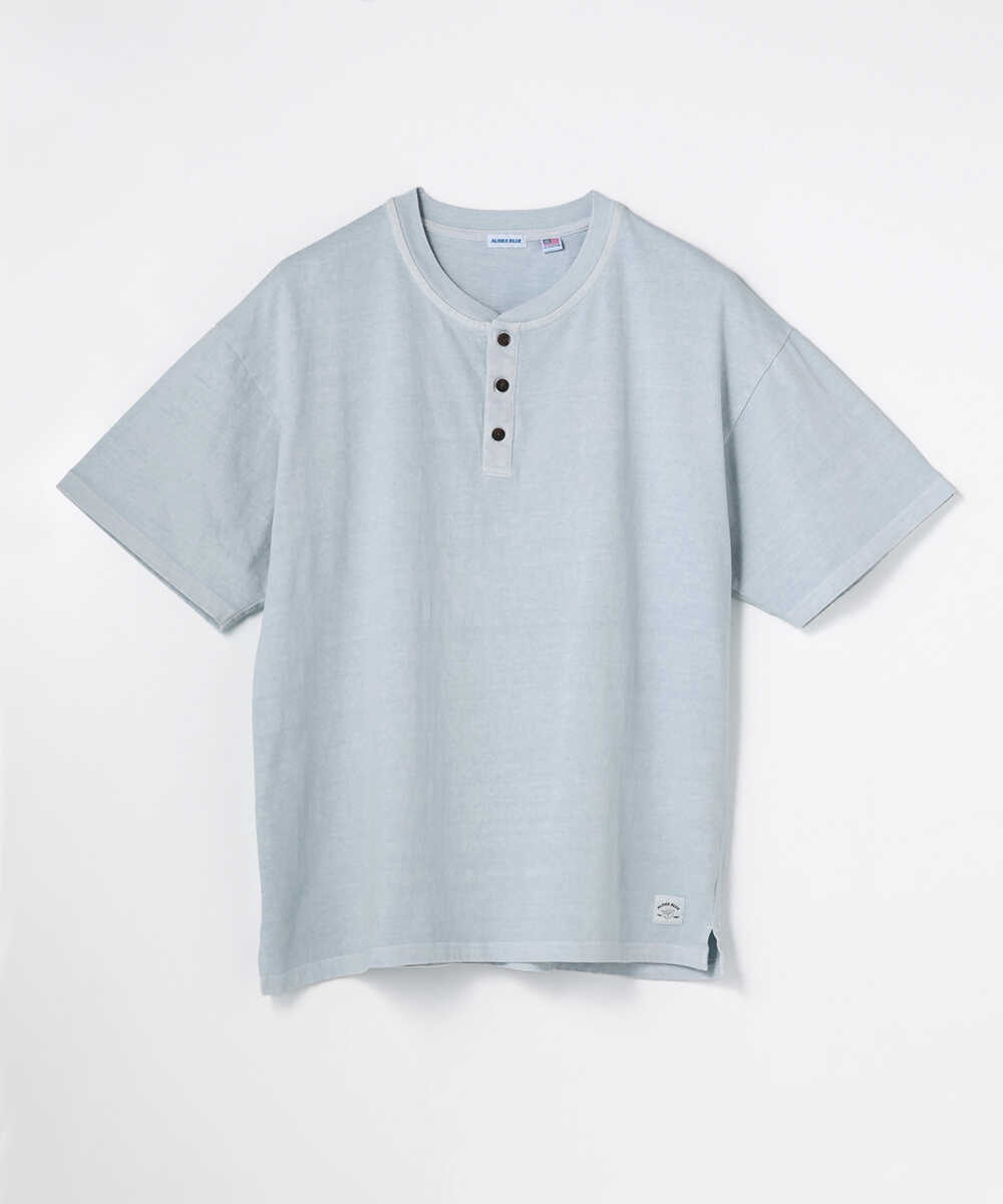 限定 ヘンリーネックTシャツ