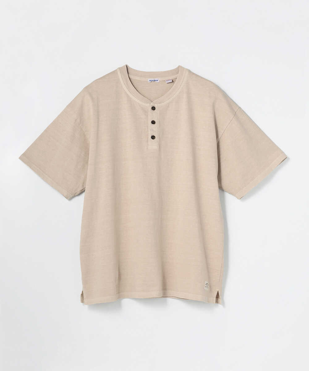 限定 ヘンリーネックTシャツ