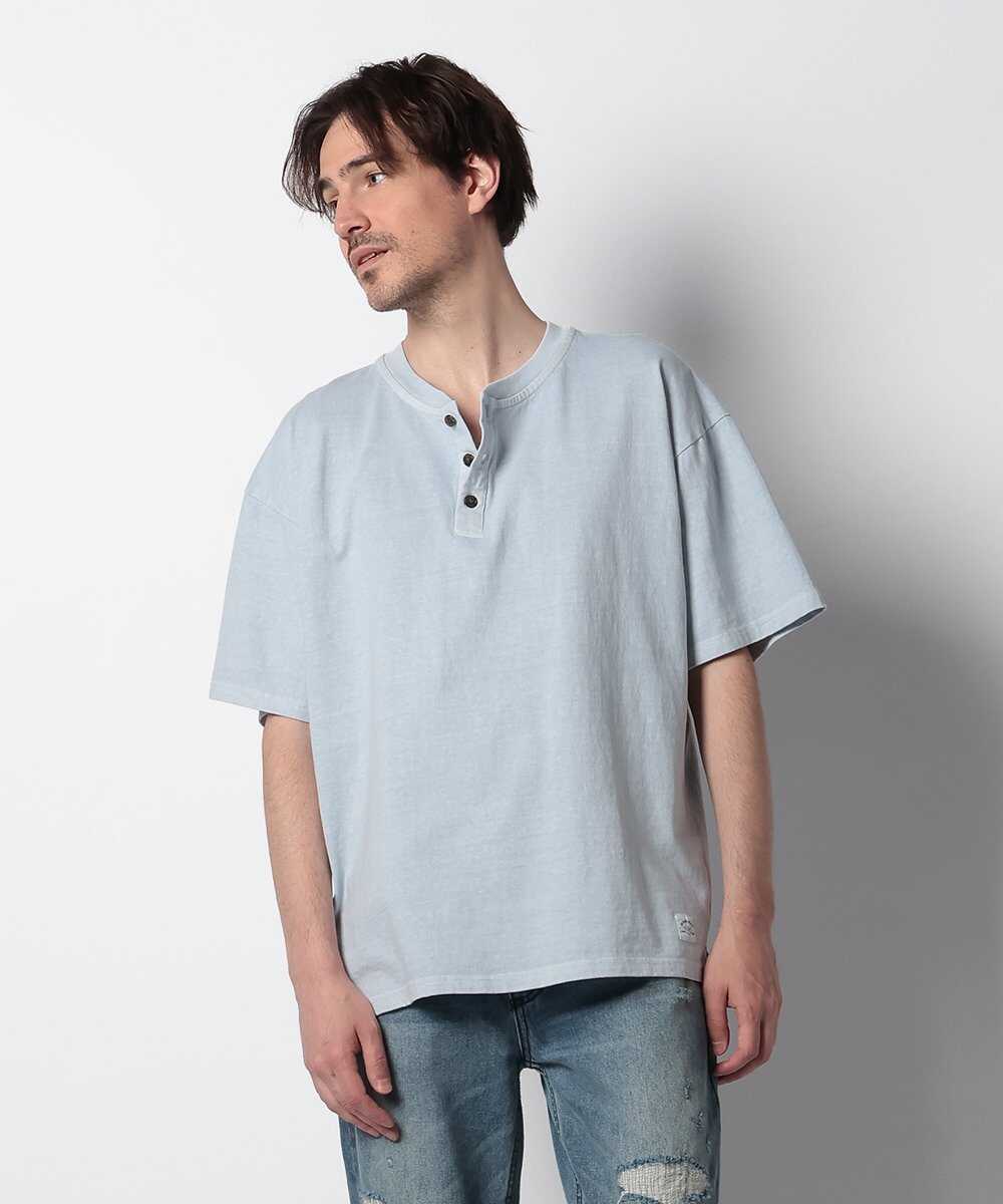 限定 ヘンリーネックTシャツ