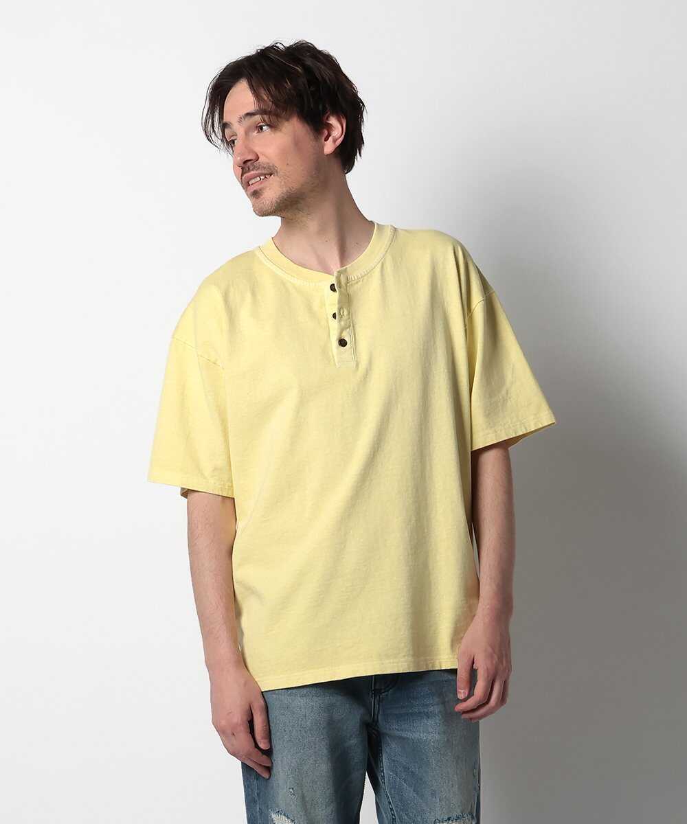 限定 ヘンリーネックTシャツ