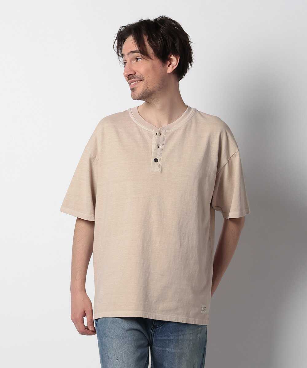 限定 ヘンリーネックTシャツ