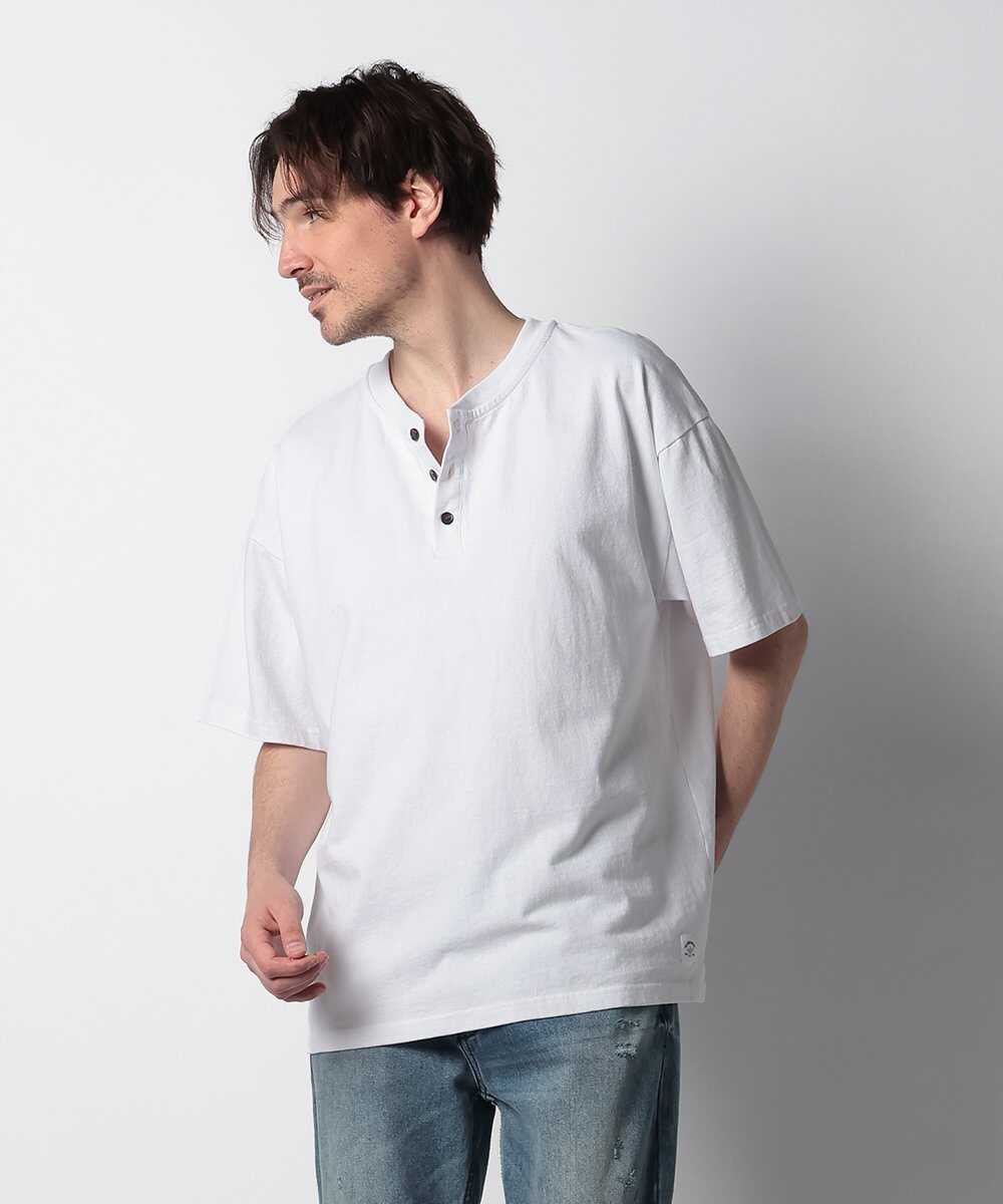 限定 ヘンリーネックTシャツ