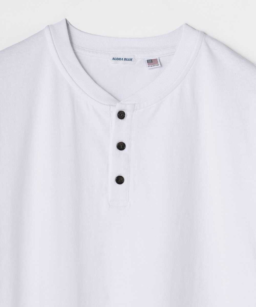 限定 ヘンリーネックTシャツ