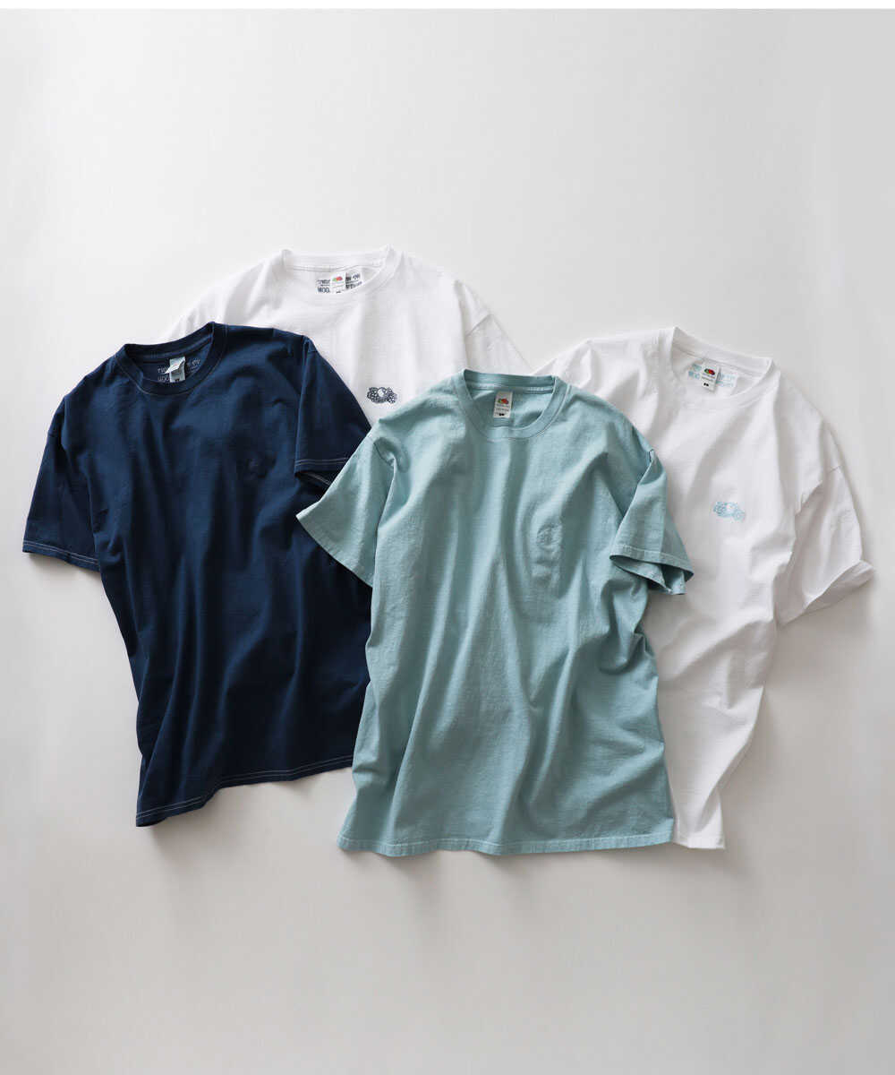別注限定 Fruit of the Loom / フルーツオブザルーム コラボ 2枚パックT