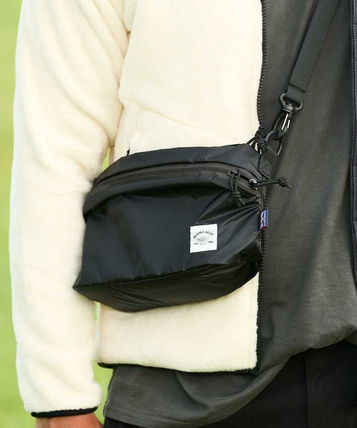 別注限定 コブマスターコラボ 保冷ポケット付き コーデュラナイロン サコッシュ