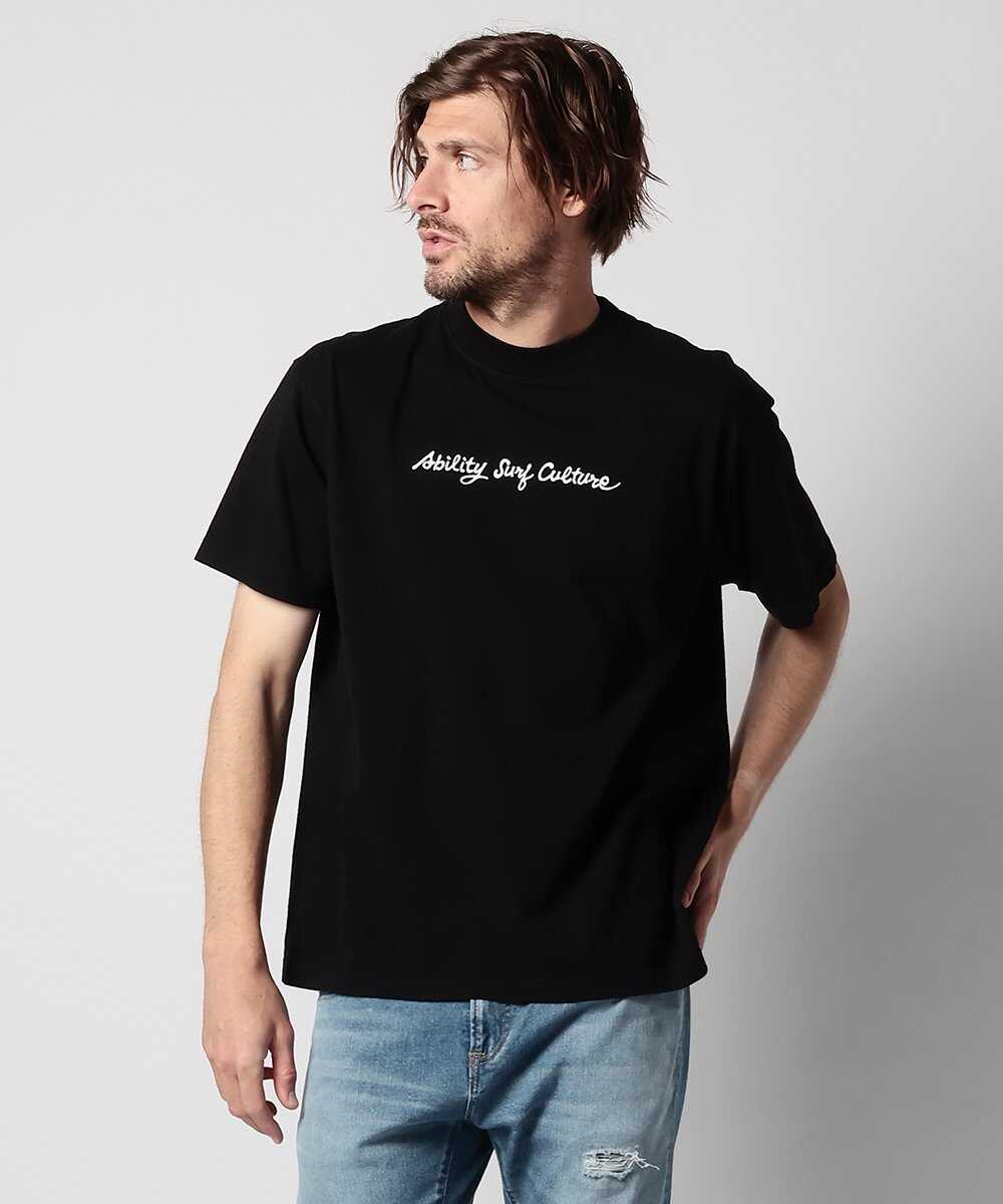 バッグロゴTシャツ