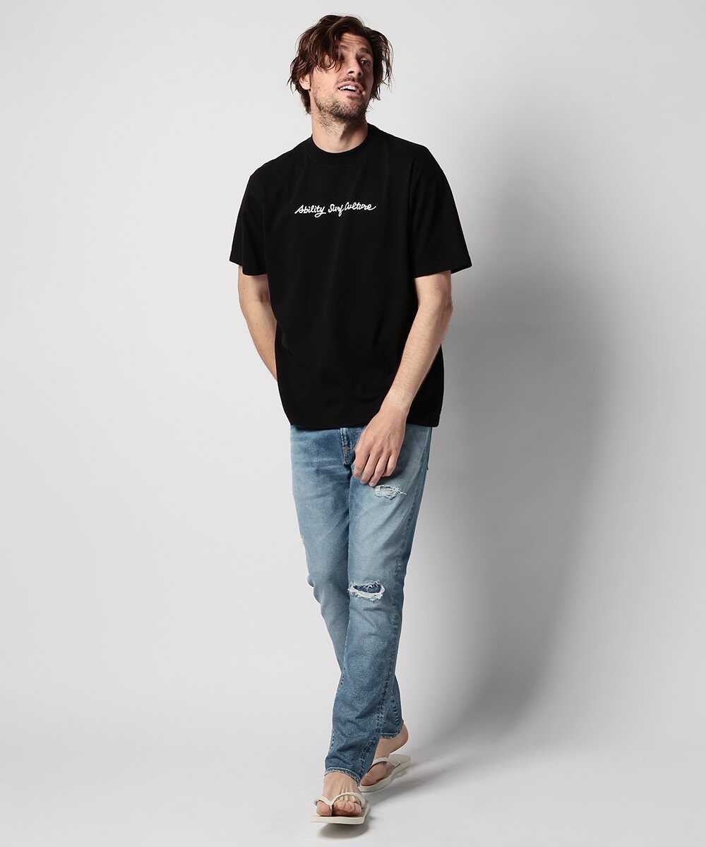 バッグロゴTシャツ
