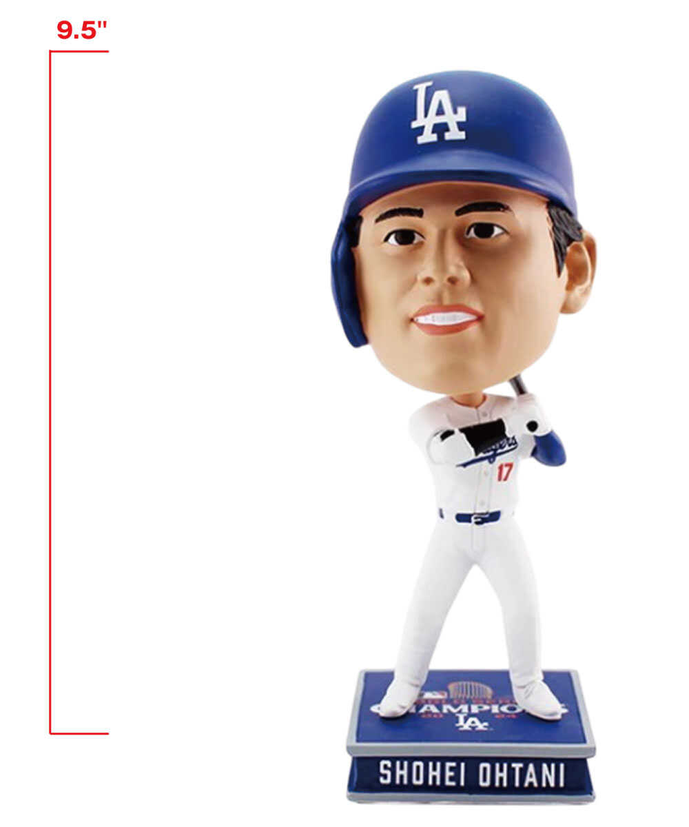 大谷翔平 MLB ロサンゼルス・ドジャース 2024ワールドシリーズチャンピオン ボブルヘッド 9.5インチ