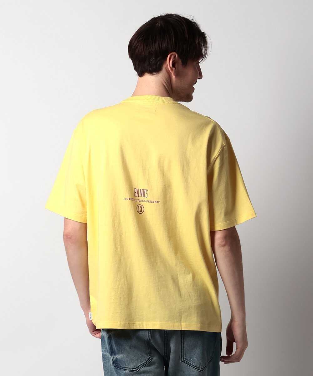 フロッキープリントTシャツ