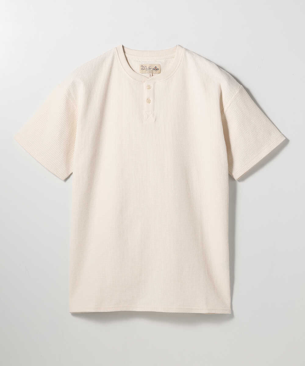 エアフレックス ワッフルヘンリーネックTシャツ