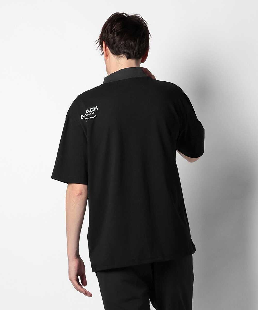 A-PACK モックネックTシャツ