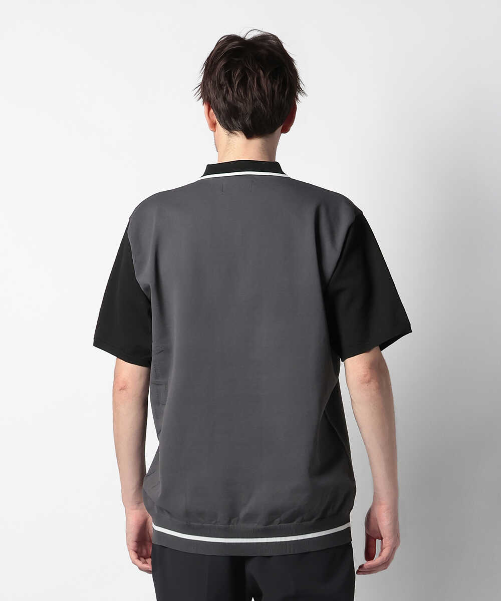 A-PACK テックニットポロシャツ