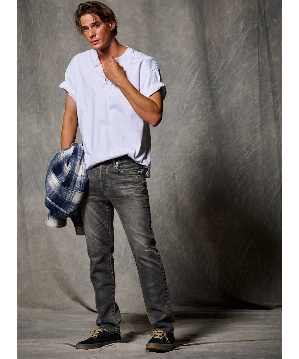 別注限定 Rhythm/リズム ダメージデニムパンツ