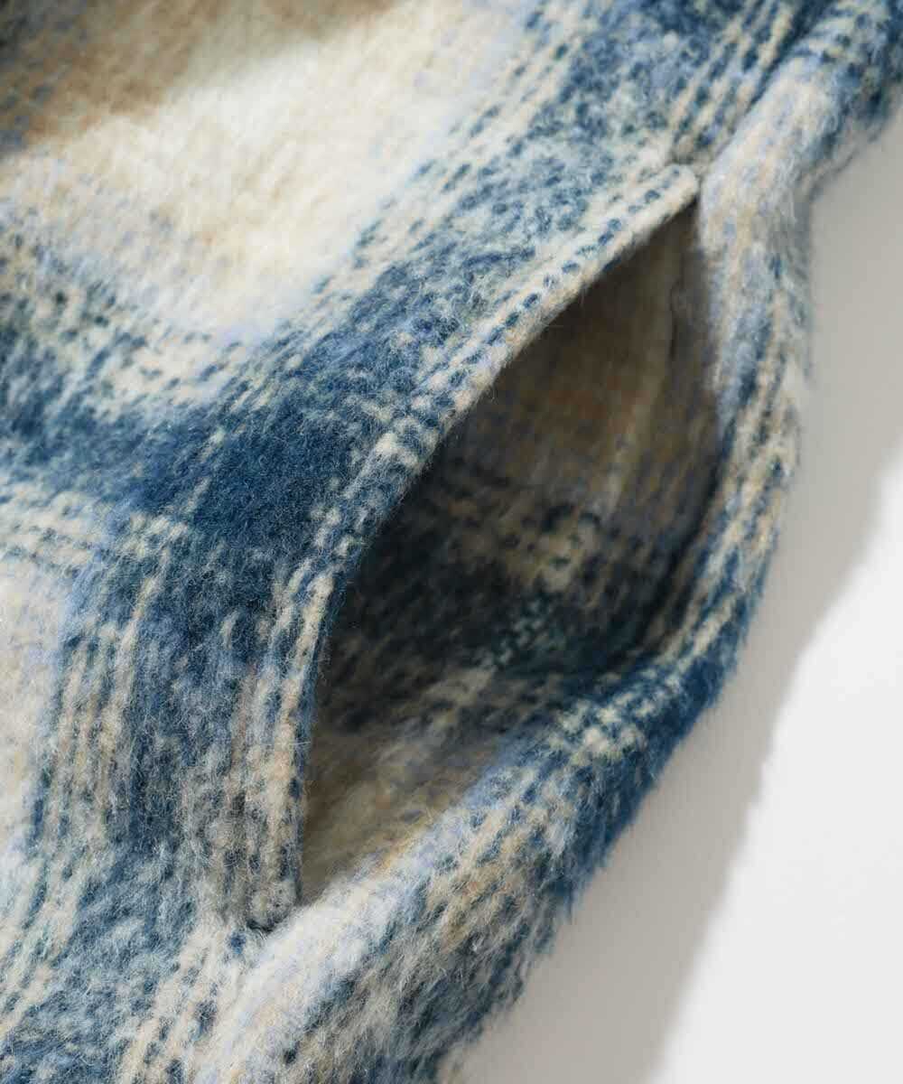 限定 ふんわり起毛チェックシャツGジャン