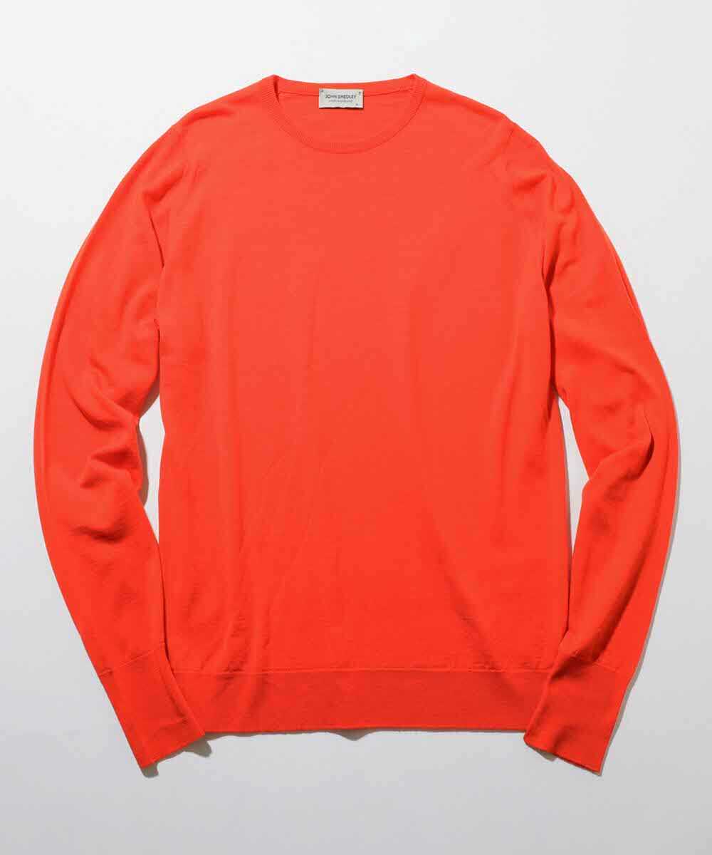MURCUS／マーカス クルーネックニット