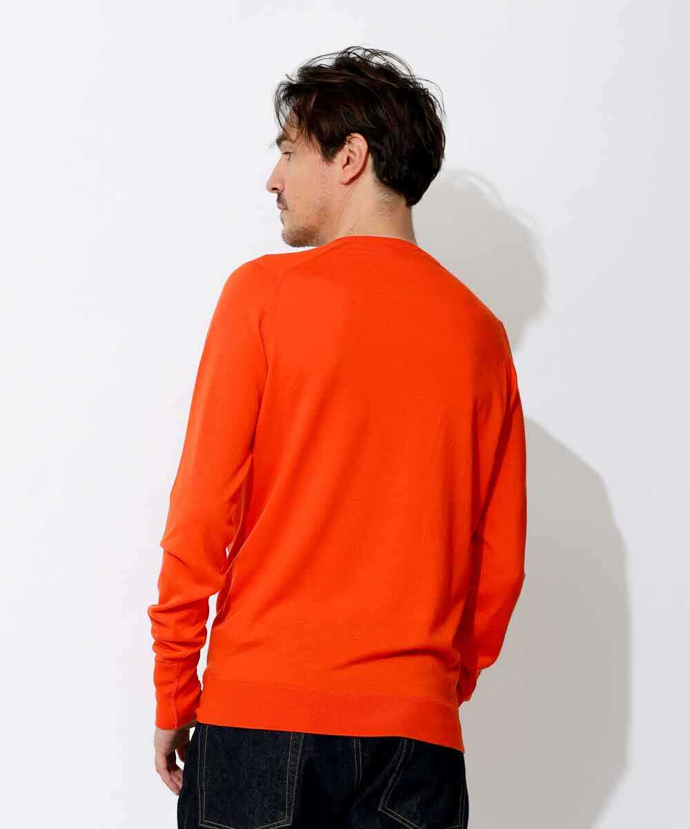 MURCUS／マーカス クルーネックニット