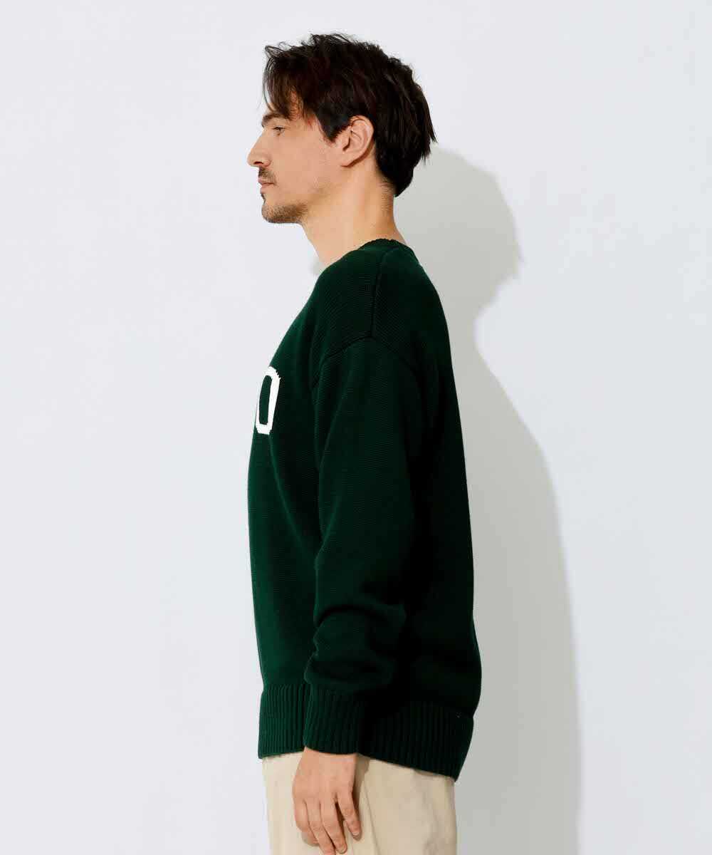 “POLO”ロゴ ビッグフィットセーター